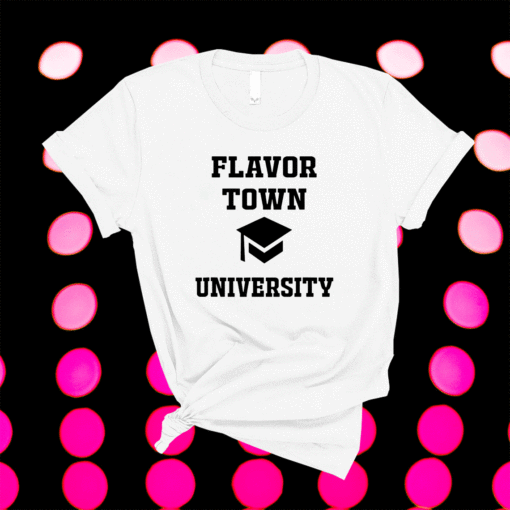 FLAVOR TOWN UNIVERSITY Solar Opposites Funny Meme Gag Shirt