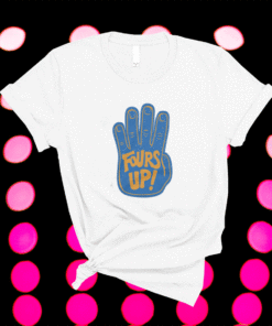 Fours Up Los Angeles CA Basketball Shirt