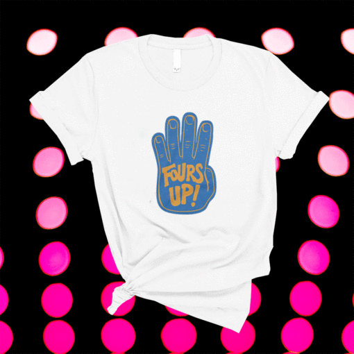 Fours Up Los Angeles CA Basketball Shirt