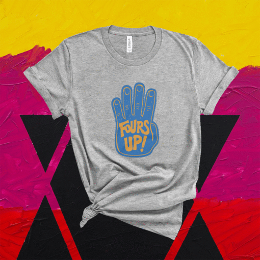 Fours Up Los Angeles CA Basketball Shirt