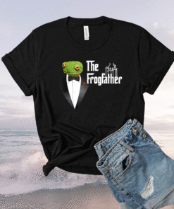 Frog Father or Frogfather for Frogs fan Frog Lovers Shirt