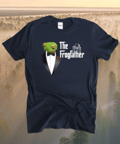 Frog Father or Frogfather for Frogs fan Frog Lovers Shirt