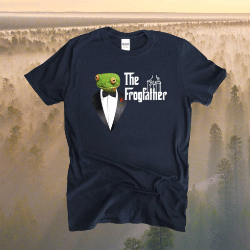 Frog Father or Frogfather for Frogs fan Frog Lovers Shirt