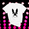 Funny Boston Terrier Therapist Shirt