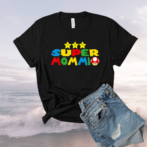 Funny Super Mommio Video Game Lover Mothers Day Shirt