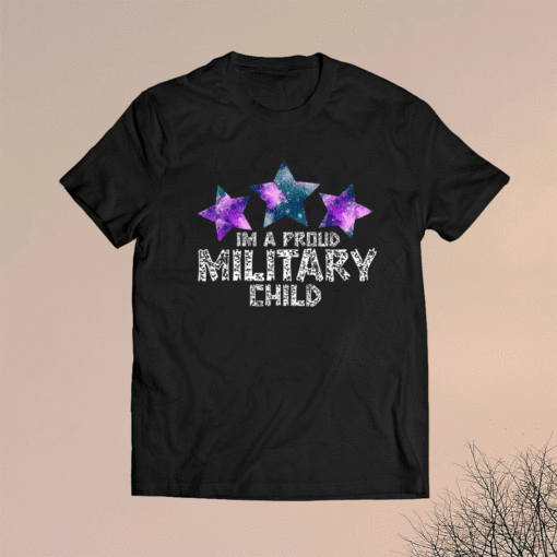 Im A Military Kid Month Of The Military Child Army Soldier Shirt