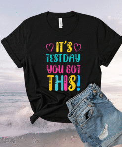 It's Test Day You Got This Funny Teacher Student Testing Day Shirt