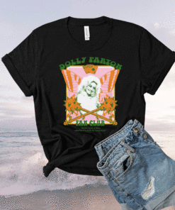 Jimmy Knives Yowcho Merch Dolly Parton Fan Club Black Shirt