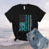 Knee Injury Awareness ACL MCL Related Teal Ribbon T-Shirt
