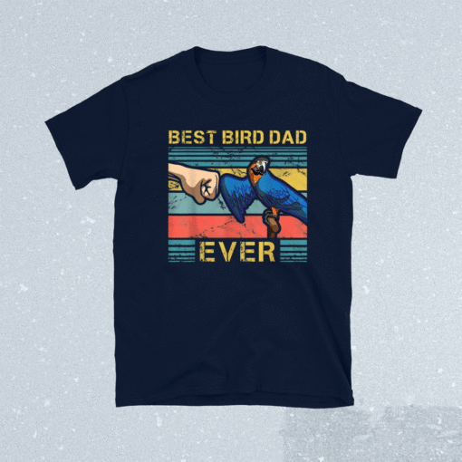 Parrot Dad Funny Parrot Enthusiast Birds Lover Father Shirt