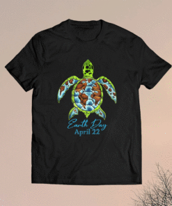 Sea Turtle Planet Love World Environment Earth Day Shirt