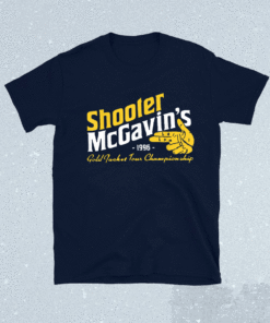 Shooter McGavins Gold Jacket Tour Championship Shirt