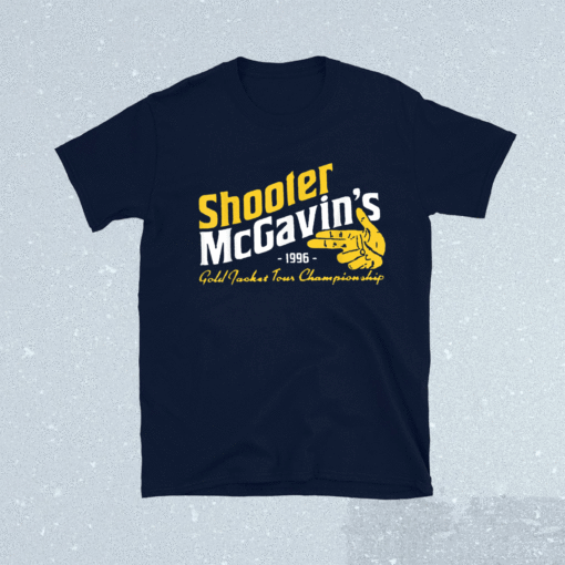 Shooter McGavins Gold Jacket Tour Championship Shirt