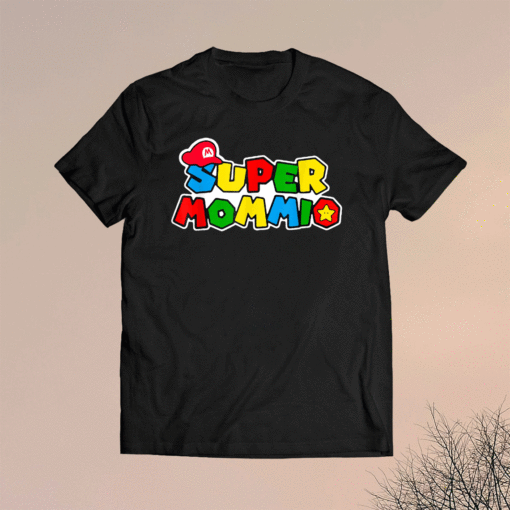 Super Mommio Funny Mommy Mother Nerdy Video Gaming Lover Shirt