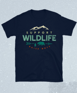 Support Wildlife Raise Boys Shirt