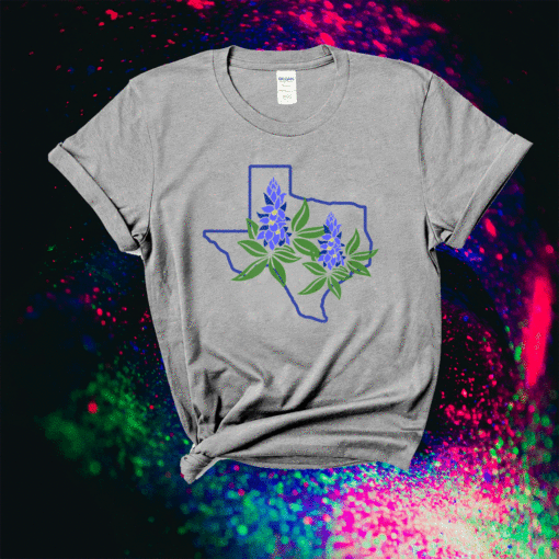 Texas Bluebonnet Wildflowers Shirt