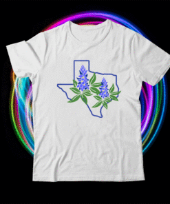 Texas Bluebonnet Wildflowers Shirt