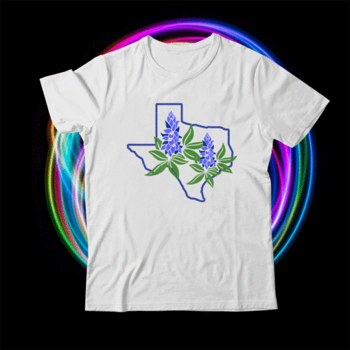 Texas Bluebonnet Wildflowers Shirt