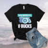 Will Work for V-Bucks Youth Gamer Shirt