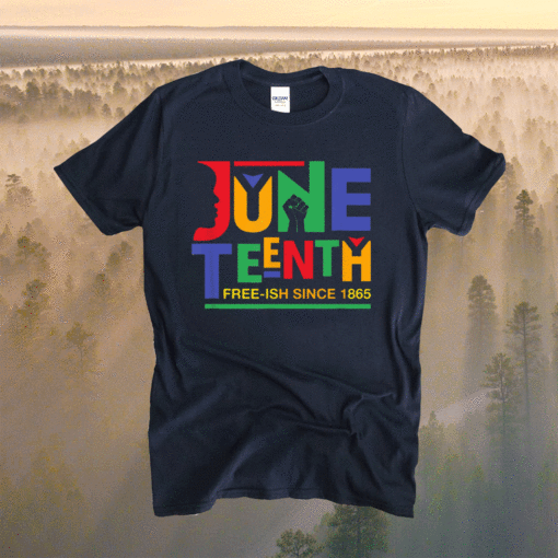 Juneteenth Freeish Since 1865 Melanin Ancestor Black History Shirt