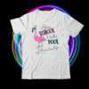Adios School Hello Pool Flamingo Teacher Shirt