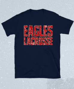 BC Eagles Lacrosse Red Bandana Shirt