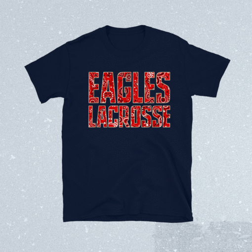 BC Eagles Lacrosse Red Bandana Shirt