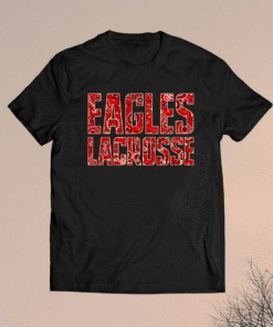 BC Eagles Lacrosse Red Bandana Shirt