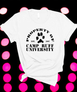 Dog Lover Camp Ruff Dog Park Shirt