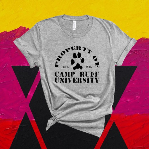 Dog Lover Camp Ruff Dog Park Shirt