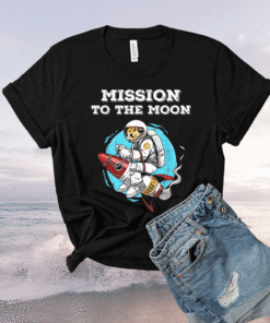 Doge-1 Mission To The Moon Dogecoin Hodl Funny Doge Crypto Shirt