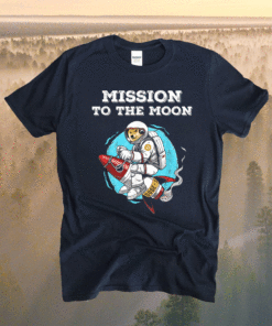 Doge-1 Mission To The Moon Dogecoin Hodl Funny Doge Crypto Shirt