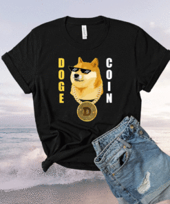 Dogecoin Cryptocurrency Thug Doge Gansta Crypto Altcoin Shirt