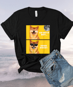 Dogecoin to the Moon Good Doge Shirt