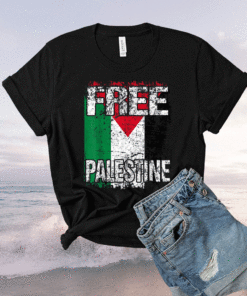 FREE PALESTINE FLAG Vintage BIG PALESTINE FLAG Shirt