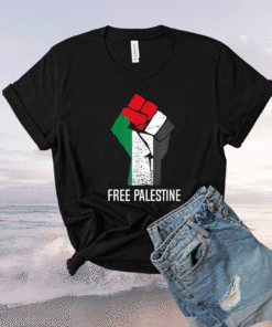 Free Gaza Palestine Flag Shirt