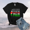 Free Gaza Palestine Flag Shirt