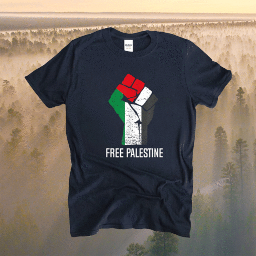 Free Gaza Palestine Flag Shirt