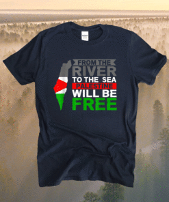 Free Gaza Palestine Flag Shirt