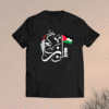 Free Palestine Arabic Calligraphy Palestinian Flag Cool Shirt