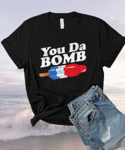 Funny Summer Popsicle Pop Retro You Da Bomb 80's Gift Shirt