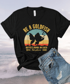 Funny soccer be a goldfish ted coach motivation lasso Shirt