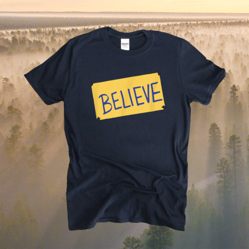 Funny soccer believe faith coach richmond lasso believe Shirt