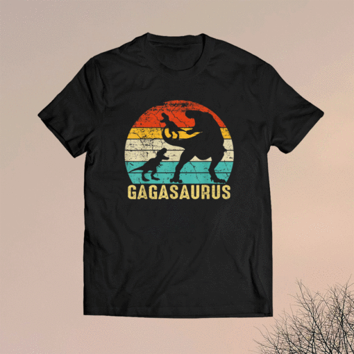 Gagasaurus T Rex Gaga Dinosaur Matching Family Shirt