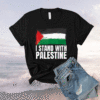 I Stand With Palestine Supporters Free Gaza Jerusalem Mosque Shirt