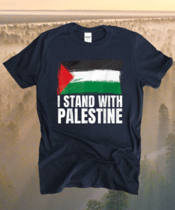 I Stand With Palestine Supporters Free Gaza Jerusalem Mosque Shirt