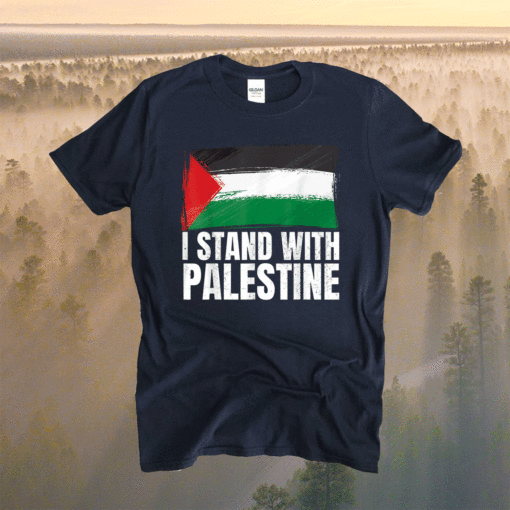 I Stand With Palestine Supporters Free Gaza Jerusalem Mosque Shirt