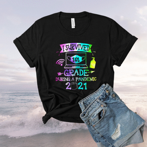 I Survived 1st Grade During A Pandemic 2021 Shirt