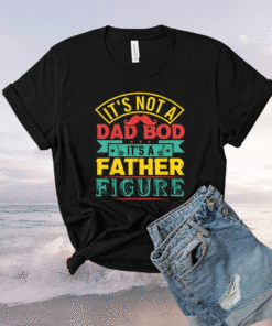 It's Not A Dad Bod It's A Father Figure Funny Fathers Day Shirt