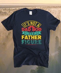 It's Not A Dad Bod It's A Father Figure Funny Fathers Day Shirt